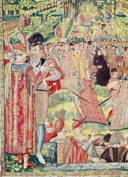 Court Fête in Paris in 1573 to honour the Polish Ambassadors in the Presence of Catherine de Medici and Henri III